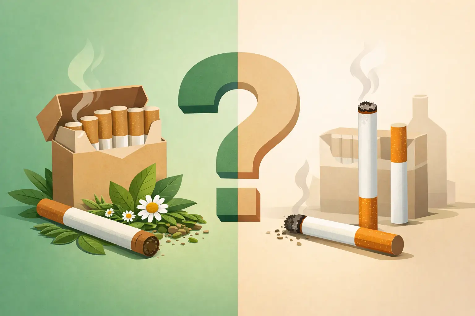 Are Herbal Cigarettes Nicotine Free? Know Before You Smoke