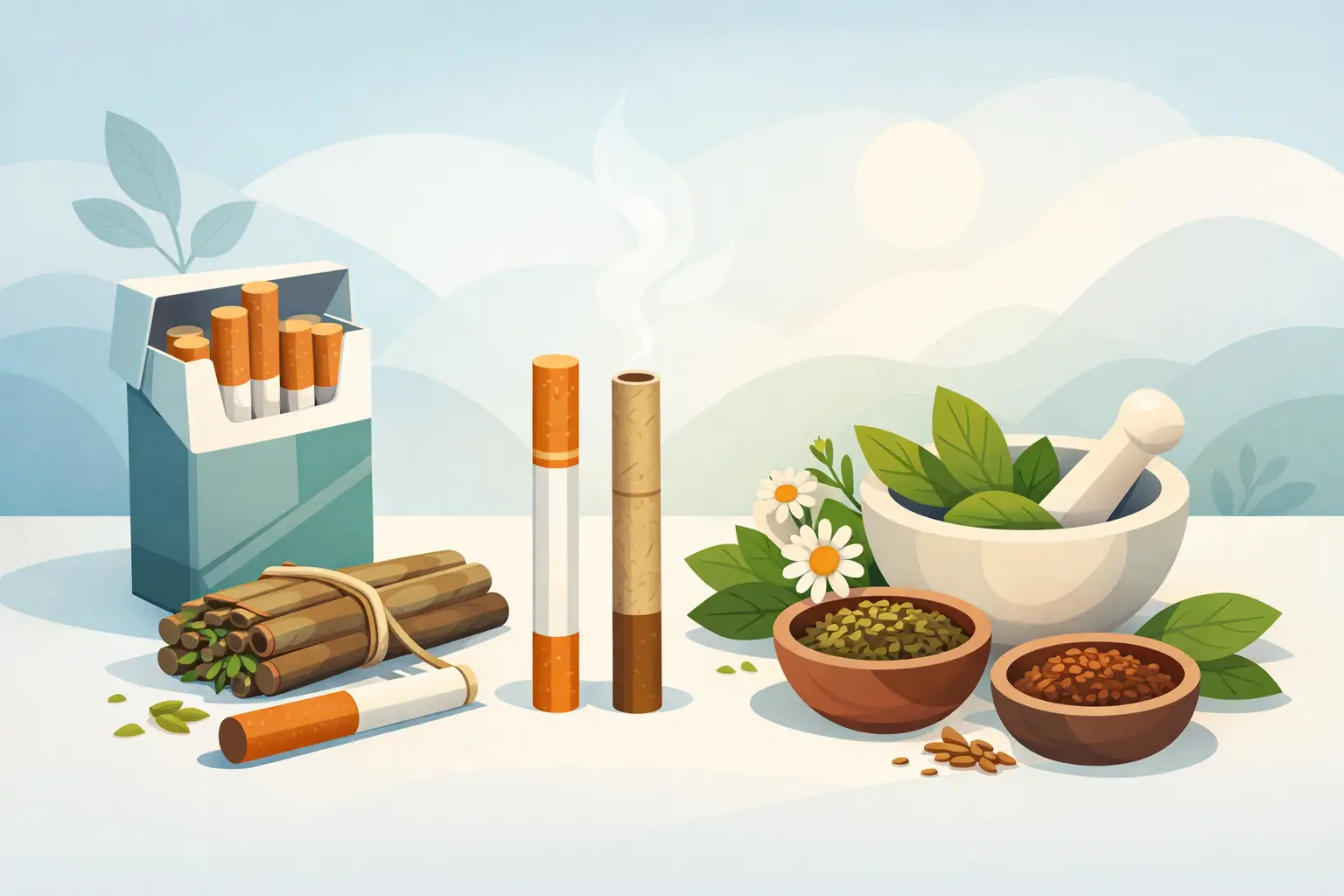 Are There Herbal Cigarettes? What Smokers Should Know